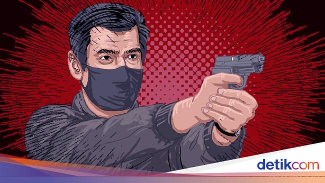 Police Buru Malting Pypols shooting residents in South Jakarta