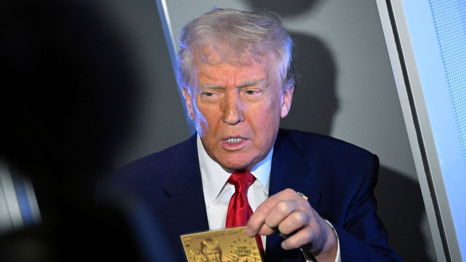 Trump is everywhere except in the economic data