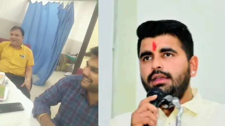 “If you vote for Ravindra Bhati then get the machine installed”, in Barmer, treat the doctor the patient and treat the patient