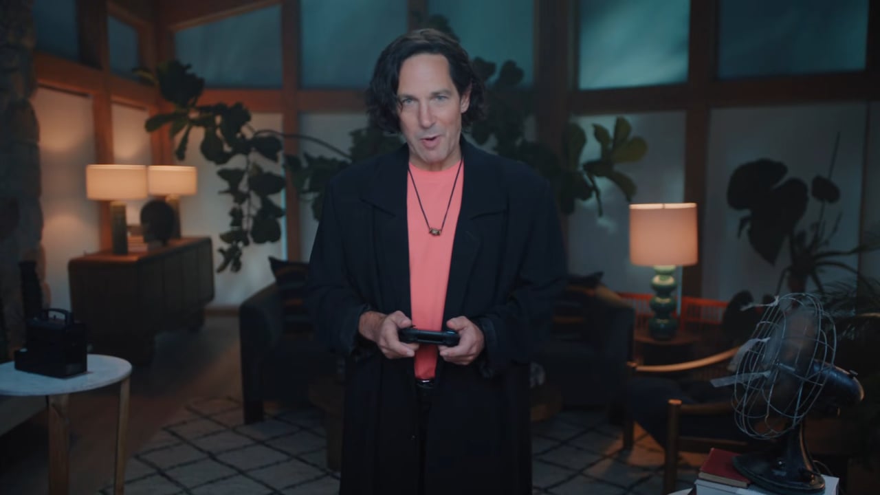 Paul Rudd “got a real kick” out of reuniting with nintendo for new commercial – ryan