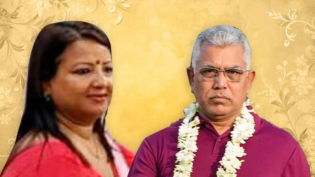 The BJP leader Dilip Ghosh will be groom at the age of 61, know who Rinku is? This is how love story began