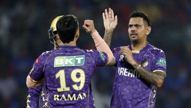 KKR defeated Delhi in the last time, Naren-Russell and Chakravarti were the heroes of victory