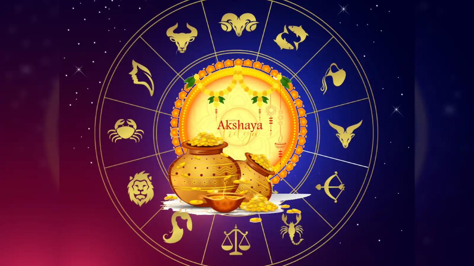 Today, in the Mahasayog of Shukla Yoga and Akshaya Tritiya, what zodiac signs will Sriganesh be friendly? Happy time and rahukaal in the video