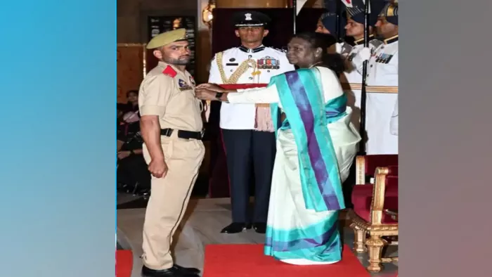 Riyasi Spo Abdul Latif played an important role in the murder of the terrorist – Spo Abdul Latif has awarded Shaurya Chakra for the death of terrorists in Reasi