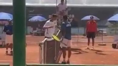 Video: Pakistani player could not tolerate the defeat against India, on Sheless ended up