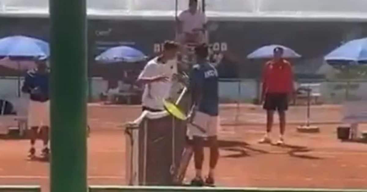 Video: Pakistani player could not tolerate the defeat against India, on Sheless ended up