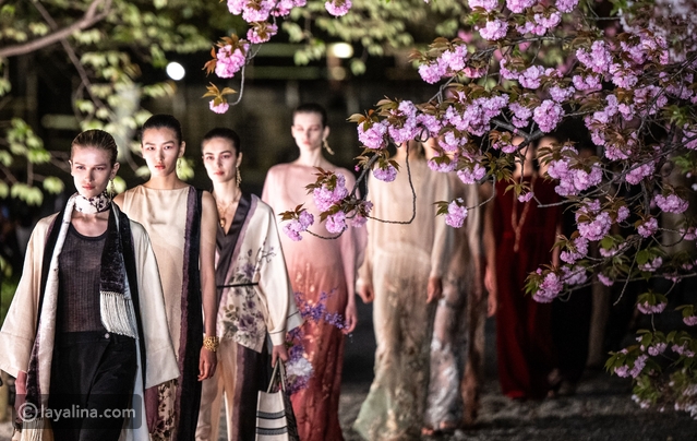 مجموعة Dior خريف 2025 في كيوتو. – ryan
