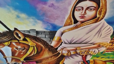 On the 300th birth anniversary of Ahilyabai Holkar, the painter of Sangli made incredible Rangoli, 400 kg of colored paper