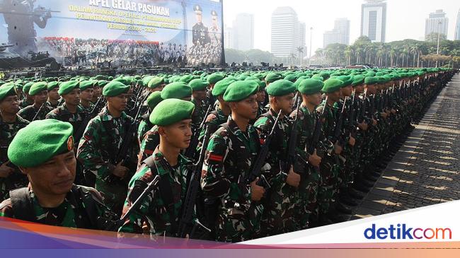TNI soldiers were deployed to secure the prosecutor’s office in Indonesia