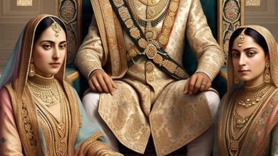 300 women in 20 wedding harem … Jahangir was very colorful
