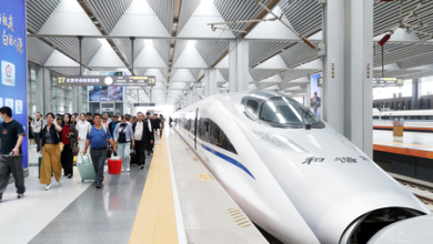 Number of people traveling more than 22 billion in China