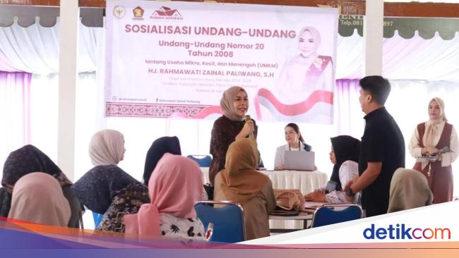Gerindra Legislature gives education and food aid to MSMEs in Nunukan