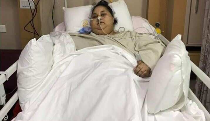 The world’s fat wife weighs up to 242 kg