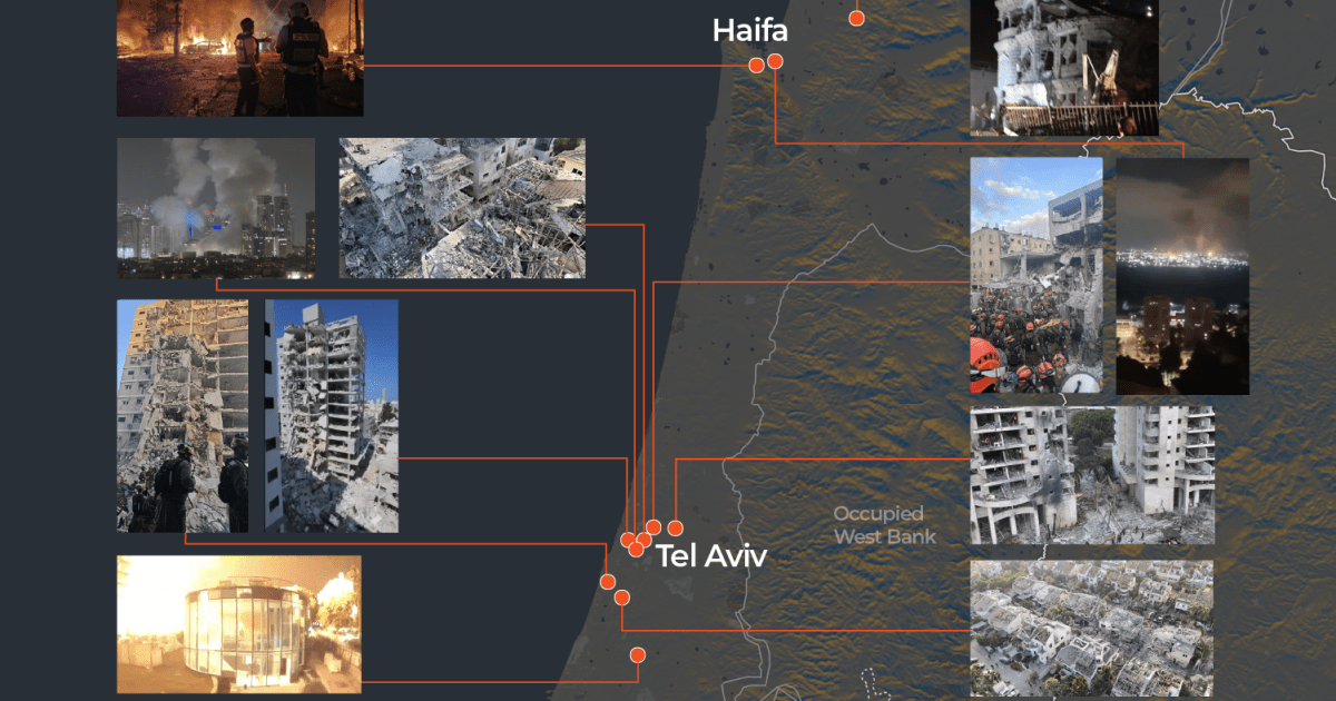 mapping-iran’s-most-indispensable-strikes-on-israel-|-israel-iran-battle-news