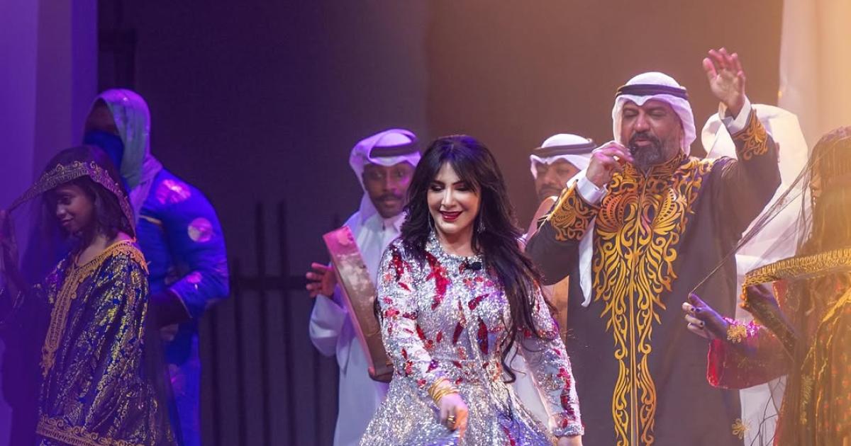 هدى-حسين-تخف-الأنظار-بأدائها-بمسرحية-الطقاقة-نورة-عرس-الجن
