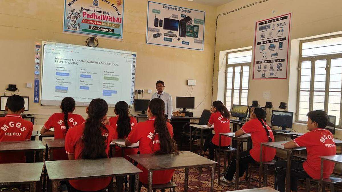 AI-based education initiative has improved the results in Tonk government schools