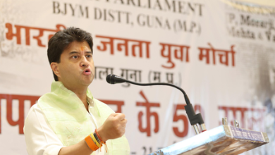 Congress to discredit the country and the state: Jyotiraditya Scindia