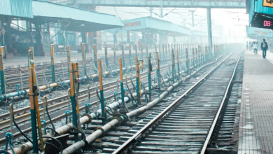 Which train station in India is the youngest?