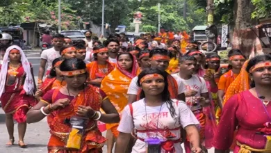 Sawan 3rd somwar 2025: Third Sumvari of Sawan today, one and a half million mail – can pick up the water … Bolbam’s echo on the Ganges Ghats – Third Sawan Somwar 2025 Today: Kanwar Yatra, Shravani Mela 2025 The latest news as two Lakh Kanwariyas go to B
