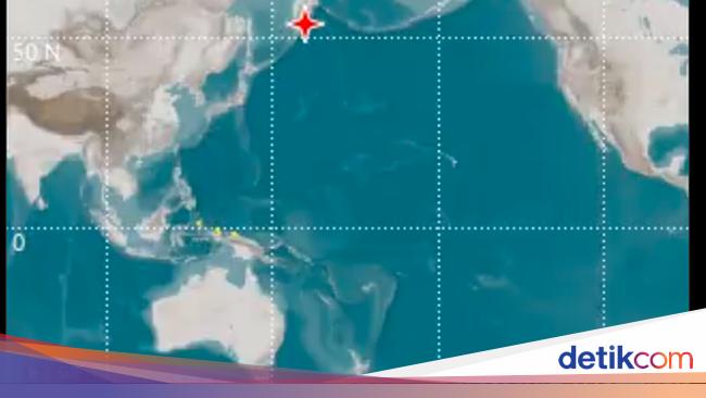 Tsunami impact of the Russian earthquake detected in Indonesia: 19 cm in Sarmi Papua