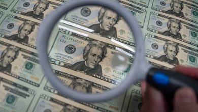 Currency contracts show a decrease in dollar -momentum with the risk of risks