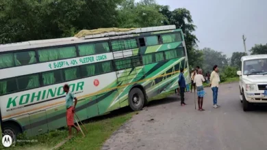 The screaming of the passengers in the moving bus … People started jumping to save their lives; Bus coming from Ranchi to Bhagalpur has crashed – Bihar News Latest: Bus coming from Ranchi to Bhagalpur