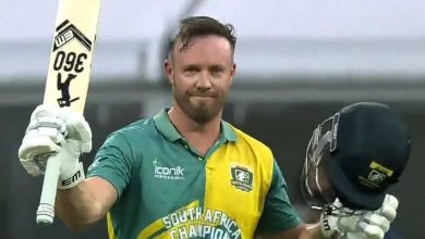 A brilliant century scored in 41 balls at the age of 41, AB de Villiers, England’s Uddis dhajjis