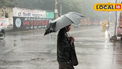 The rain gauge in Delhi-NCR is on, somewhere light and somewhere the weather became happy