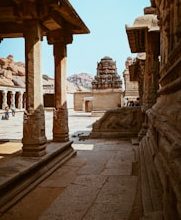 The remnants of the ancient Hampi and its history