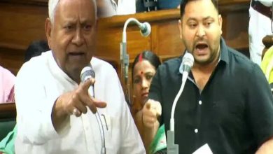 Bihar News: Opposition’s strong riot in the meeting, CM Nitish stood up and said: A color cloth …