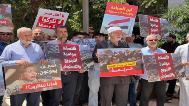 “كيف تكون بتل أبيب وتتظاهر ضد مصر؟”.. غضب وسخرية بين المصريين بعد وقفة أمام سفارة القاهرة بإسرائيل