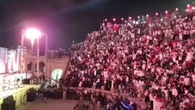 حضور وتفاعل جماهيري لافت مع الفنان خالد عبدالرحمن على مسرح جرش في #الأردن
