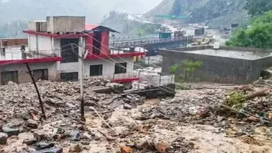 Rain devastation in the Udhampur district Jammu and Kashmir, many families were homeless due to collapse in Trilla Village