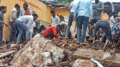 In Jhalawar, Rajasthan, the student heard the school accident, “When the stones fell, the teachers ate breakfast, returned and returned”