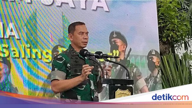 Pangdam Jaya over one piece of flag: the important thing is red and white flights