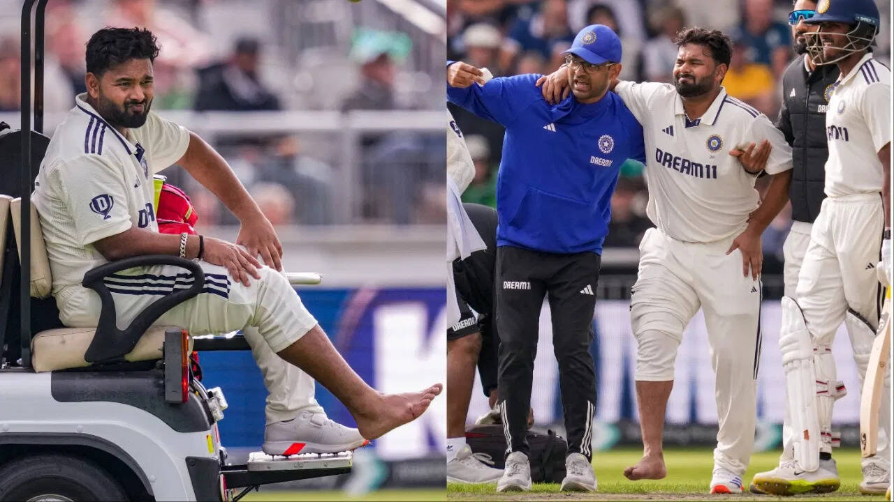 Rishabh Pant’s injury raised Team India, will England be out of the test series? BCCI gave a great update