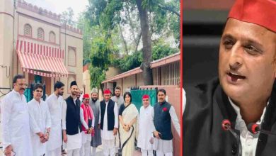 During the meeting in the mosque of Akhilesh Yadav, the Deputy CM Up-‘SP ‘became Namazwadi Party’, see video