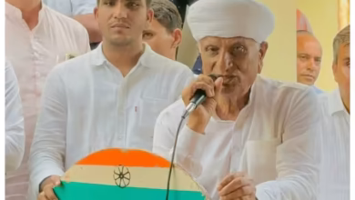 Former Minister Hemaram Chaudhary’s big attack on BJP MLAs also showed up a controversial statement against the government