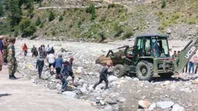 Dharali cramp: The work to channel the lake in Harshil with the rear charger will be public life common -Uttarkashi News attempts to restore life into a Ramphit Dharali and Haaril