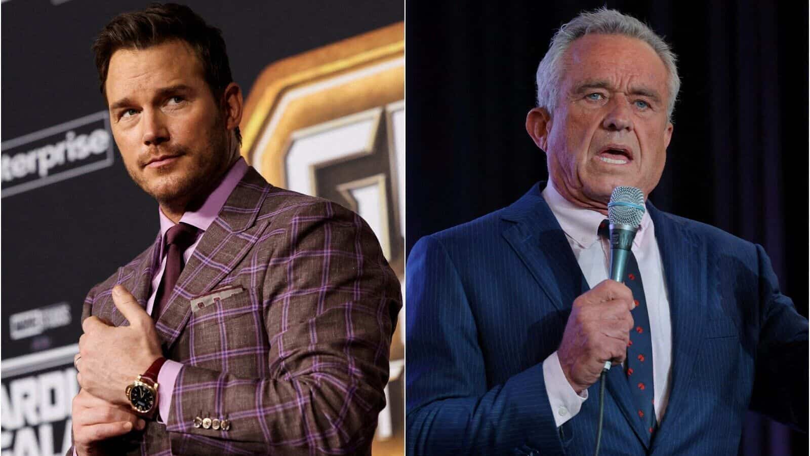 Actor Chris Pratt praises the in -laws Robert Kennedy Jr. says ‘he’s funny, I love him’