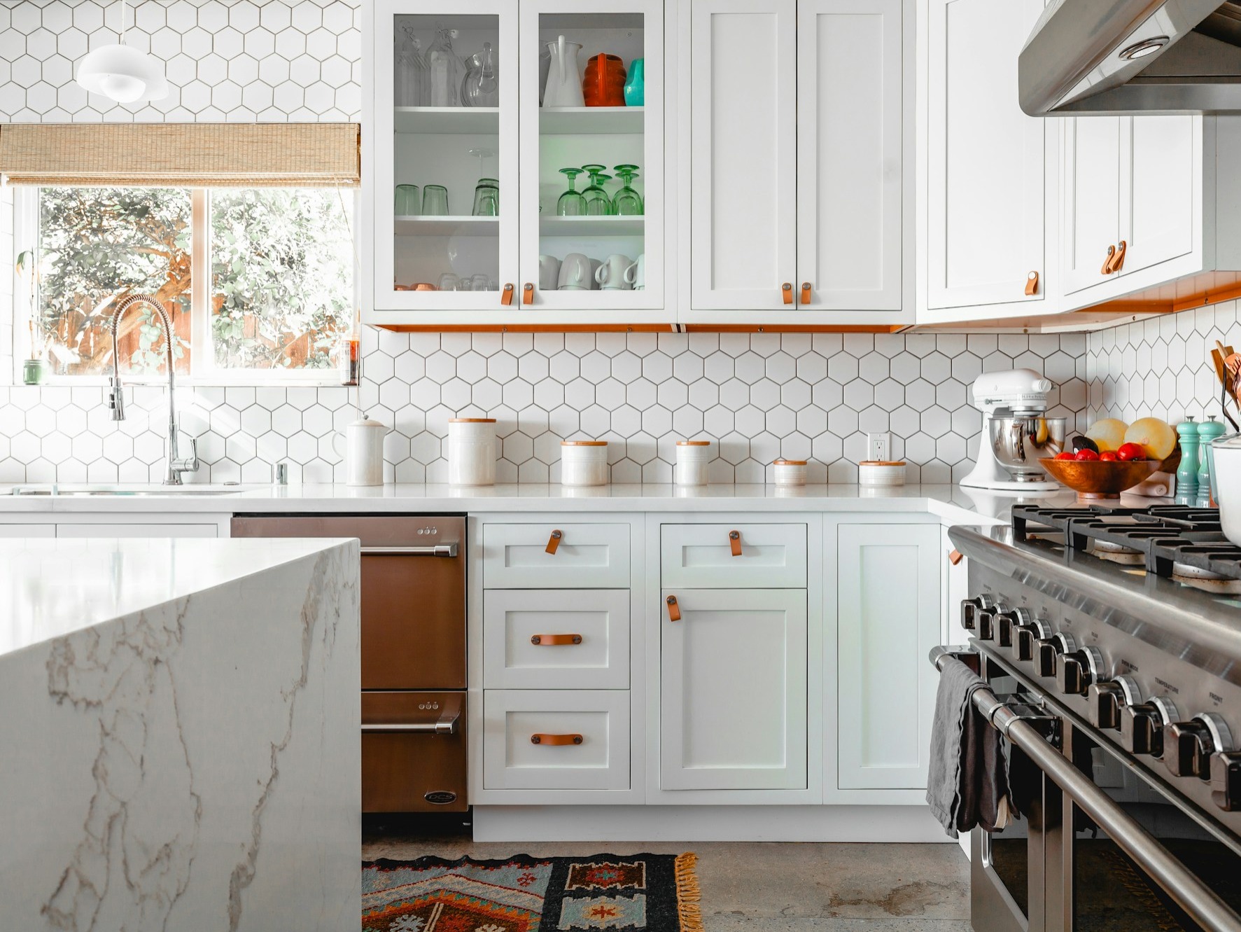 Why should the kitchen cabinet be built at home?