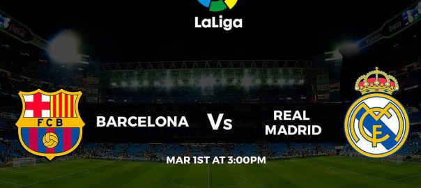 We’re ready for the incredible match between Barcelona vs Real Madrid! See you at…