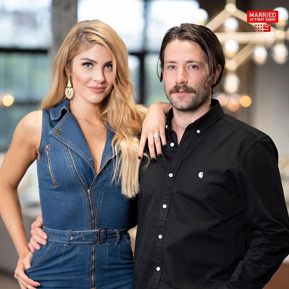 MAFS&#39; Booka and Brett.