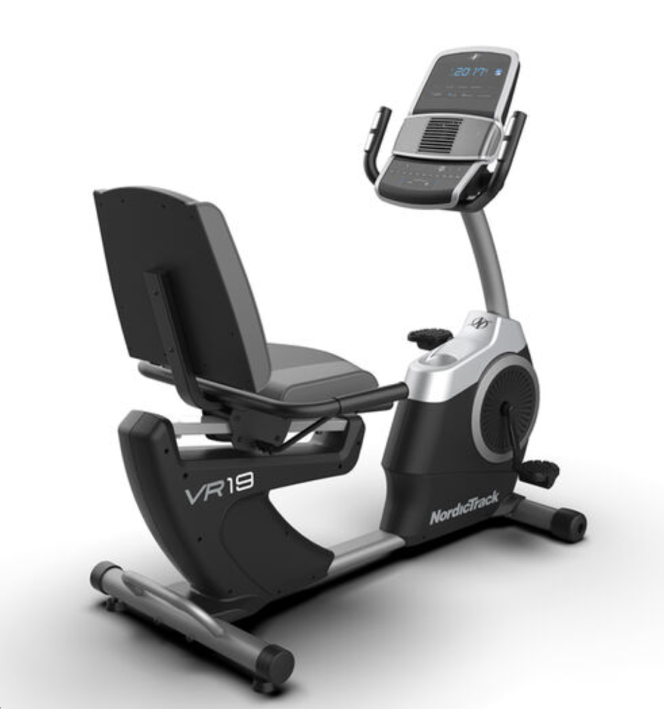 NordicTrack VR19 Recumbent Exercise Bike, $799